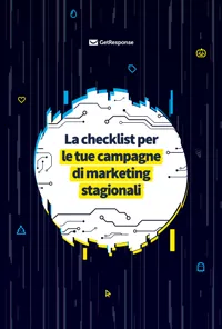 La checklist per le tue campagne di marketing stagionali