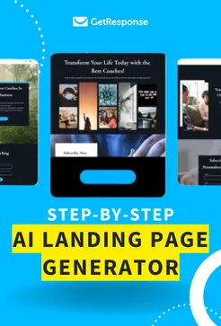 How to create a landing page with AI