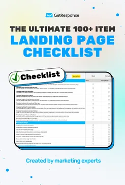 The ultimate 100+ item landing page checklist 