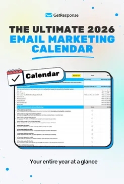 The ultimate 2026 email marketing calendar 