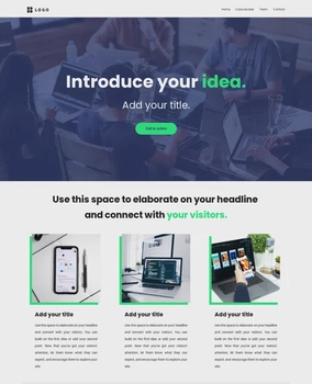 Free Financial Services Website Template, 58% OFF